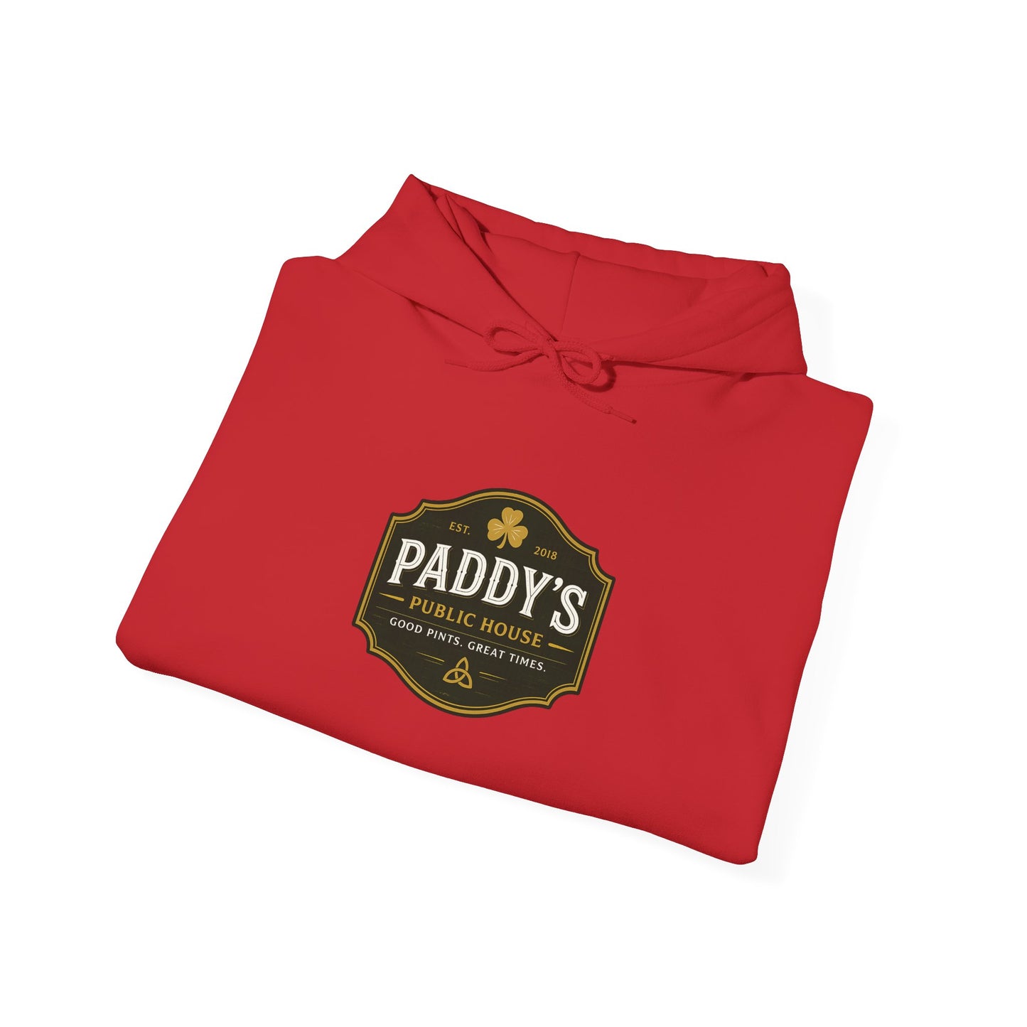 Paddy's Pub Logo Hoodie – Irish Pub St. Patrick’s Day Sweatshirt