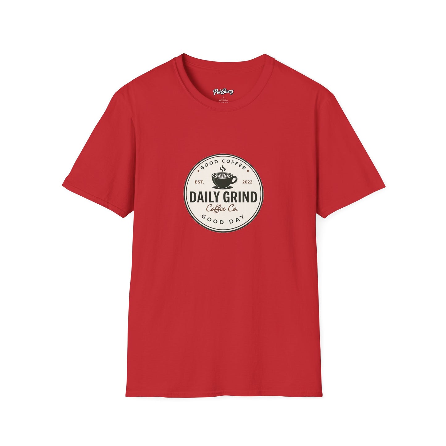 Daily Grind Coffee Co. T-Shirt – Vintage Logo Coffee Tee