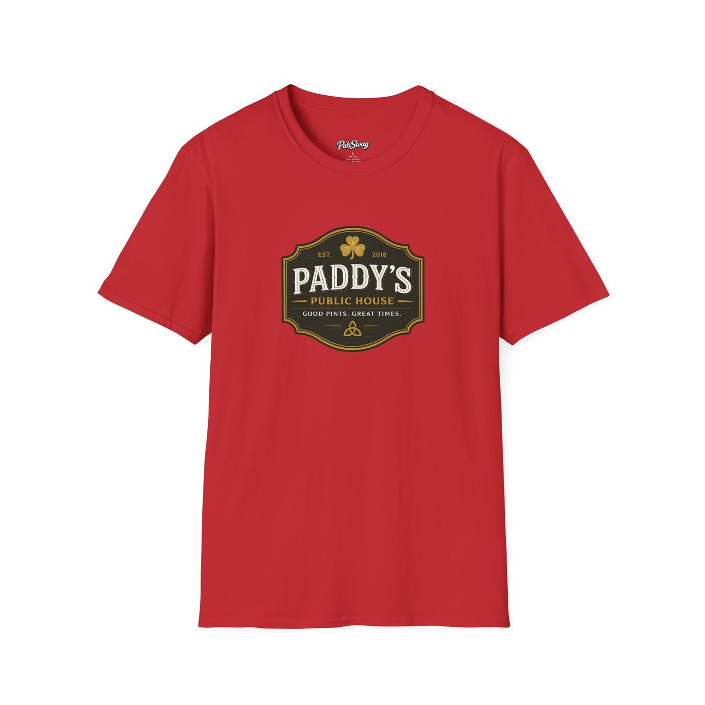 Paddy’s Public House Logo T-Shirt — St. Patrick’s Day Pub Tee
