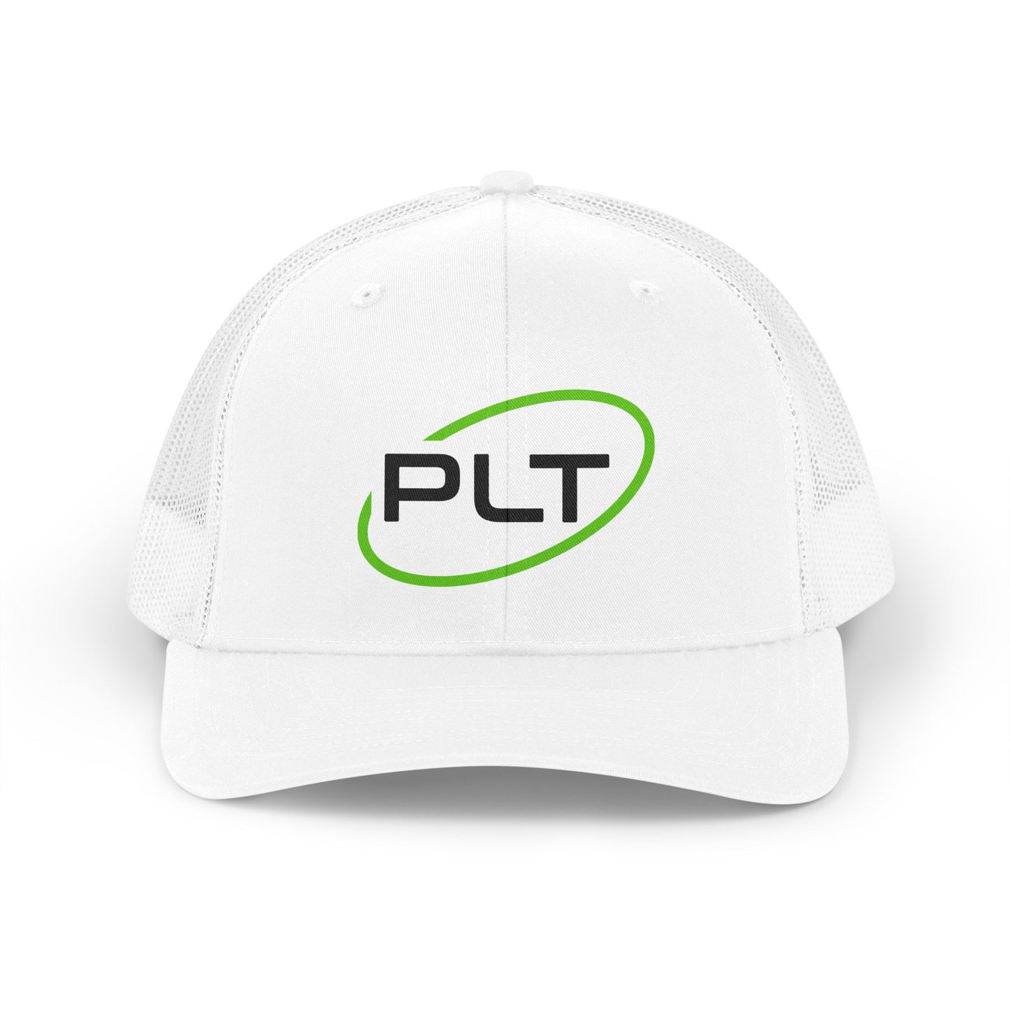 PLT White Trucker Hat