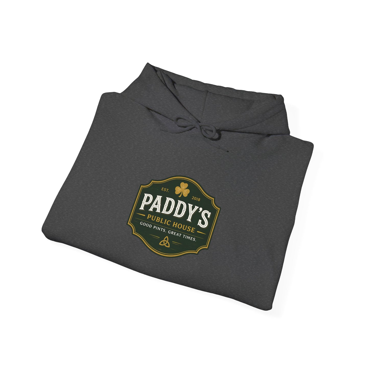 Paddy's Pub Logo Hoodie – Irish Pub St. Patrick’s Day Sweatshirt