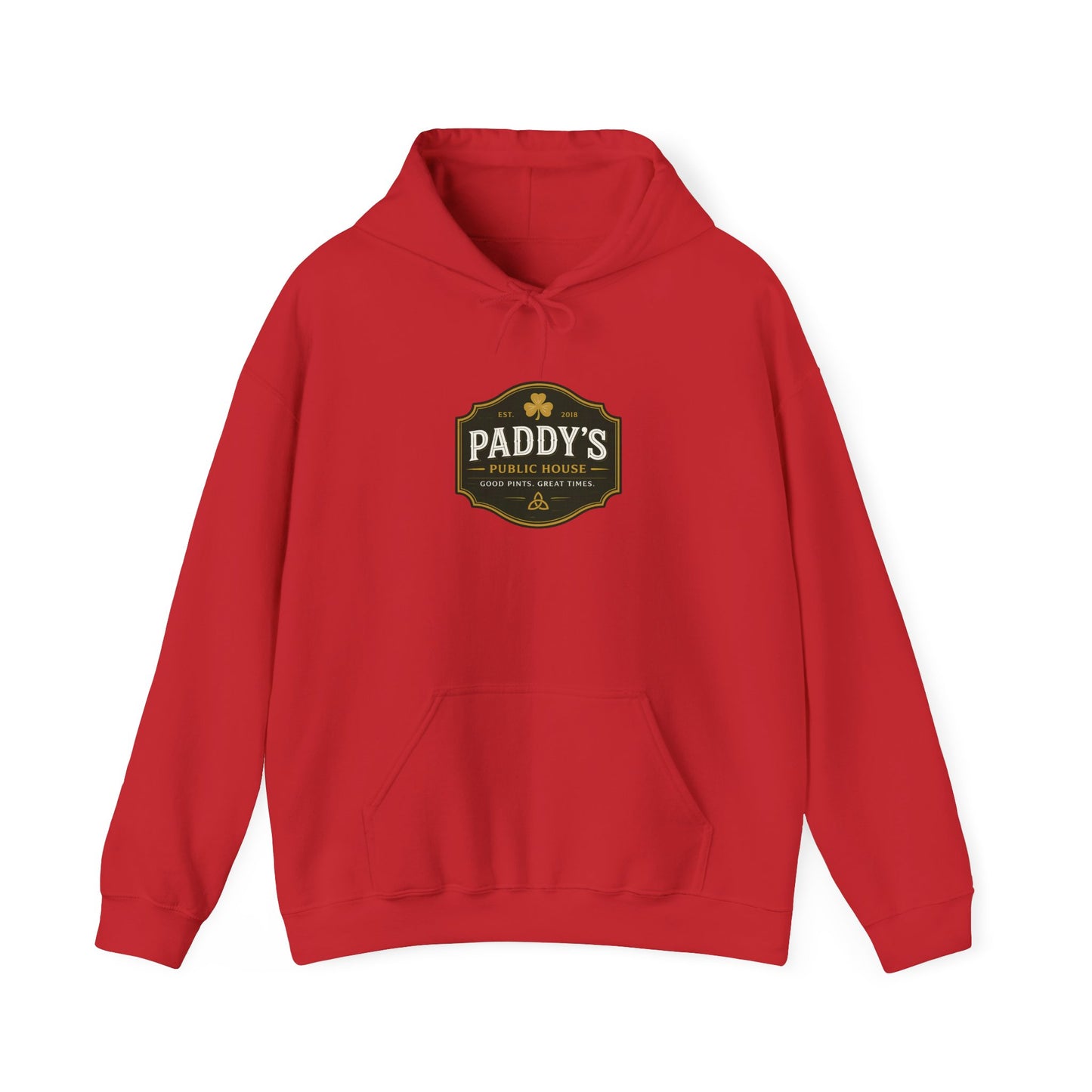 Paddy's Pub Logo Hoodie – Irish Pub St. Patrick’s Day Sweatshirt