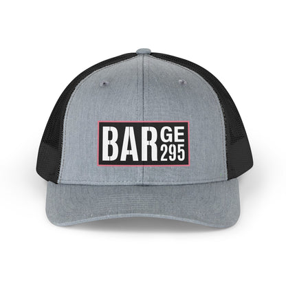 BARge 295 Retro Trucker Hat — Vintage Patch Mesh Cap