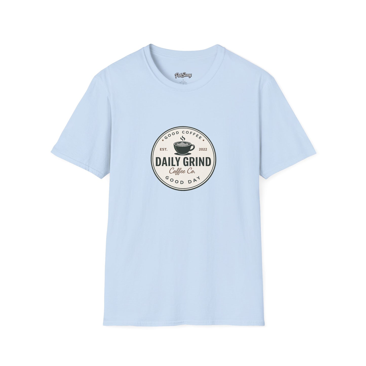 Daily Grind Coffee Co. T-Shirt – Vintage Logo Coffee Tee