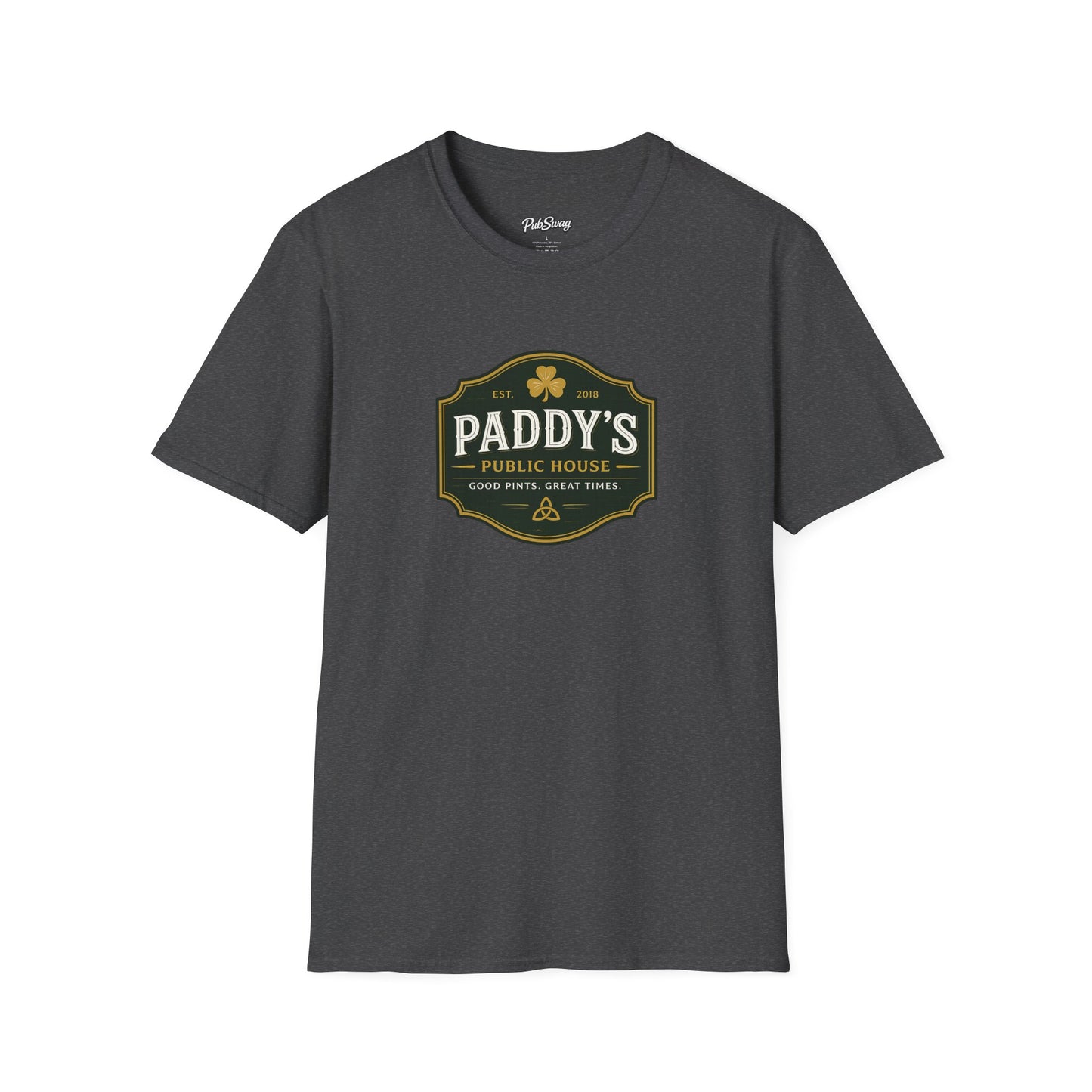 Paddy’s Public House Logo T-Shirt — St. Patrick’s Day Pub Tee
