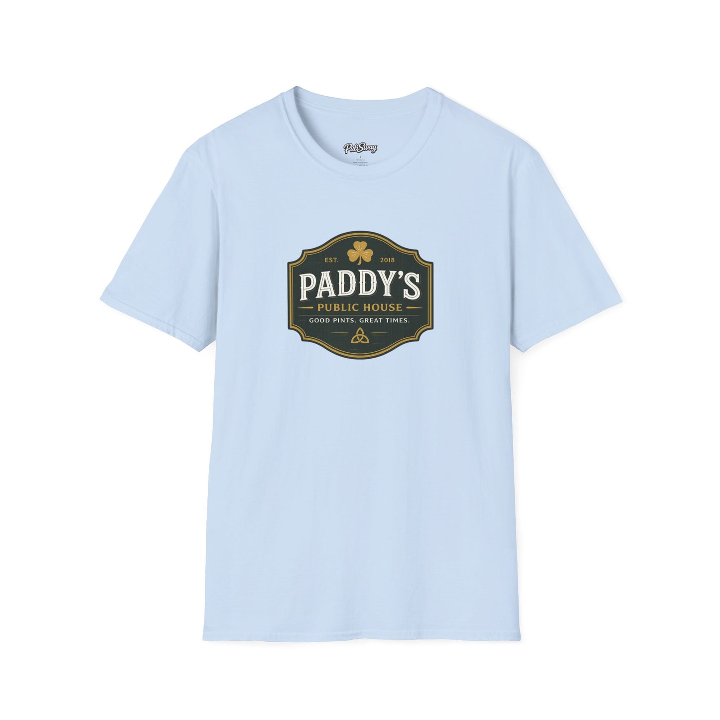 Paddy’s Public House Logo T-Shirt — St. Patrick’s Day Pub Tee