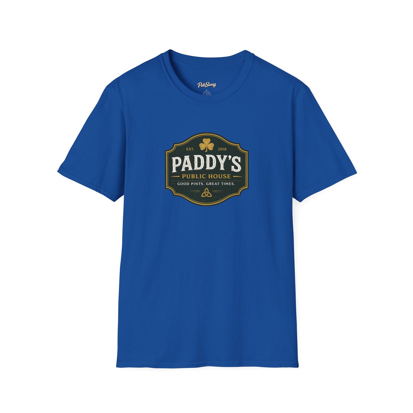 Paddy’s Public House Logo T-Shirt — St. Patrick’s Day Pub Tee
