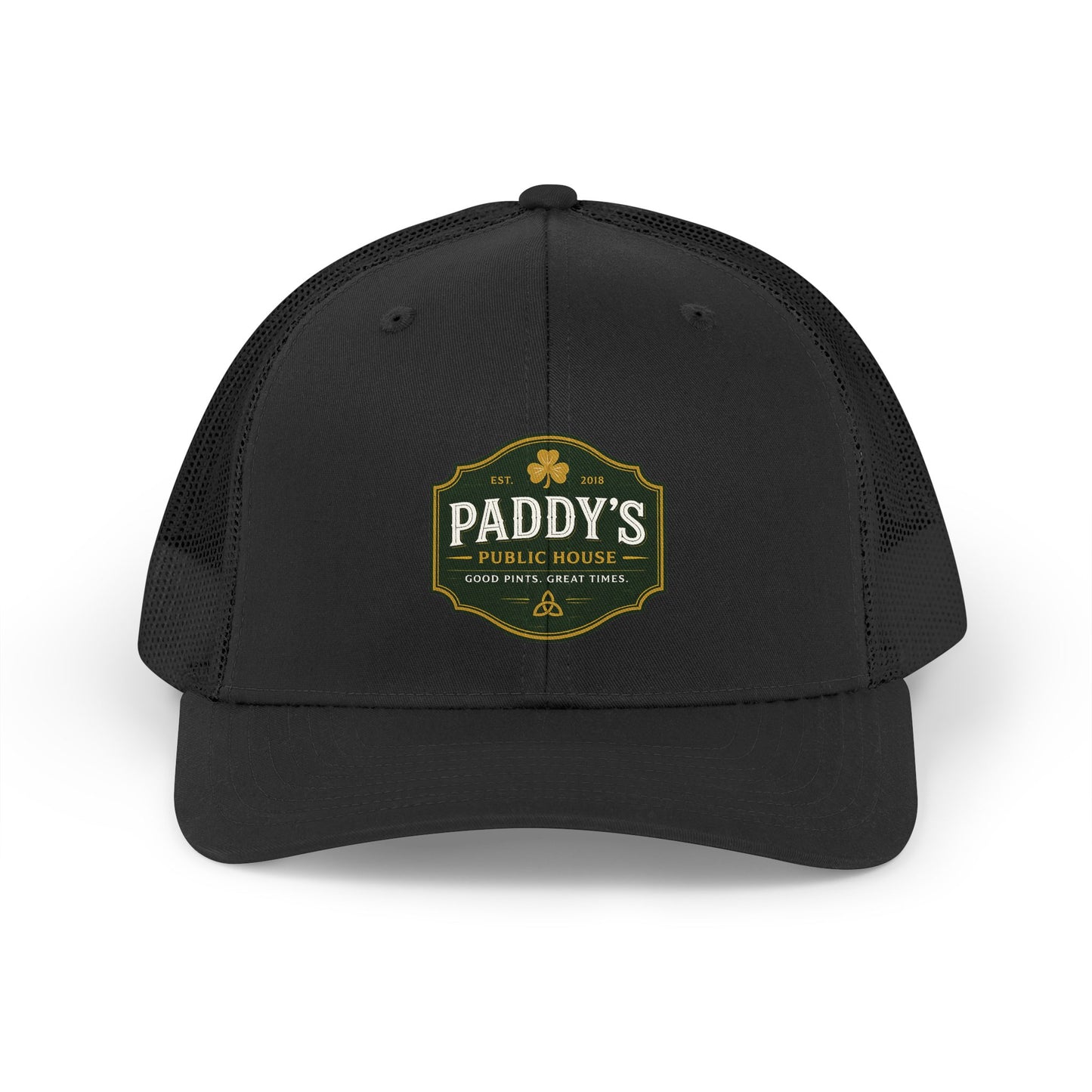 Paddy's Pub Retro Trucker Hat – Vintage Irish Pub Logo Cap
