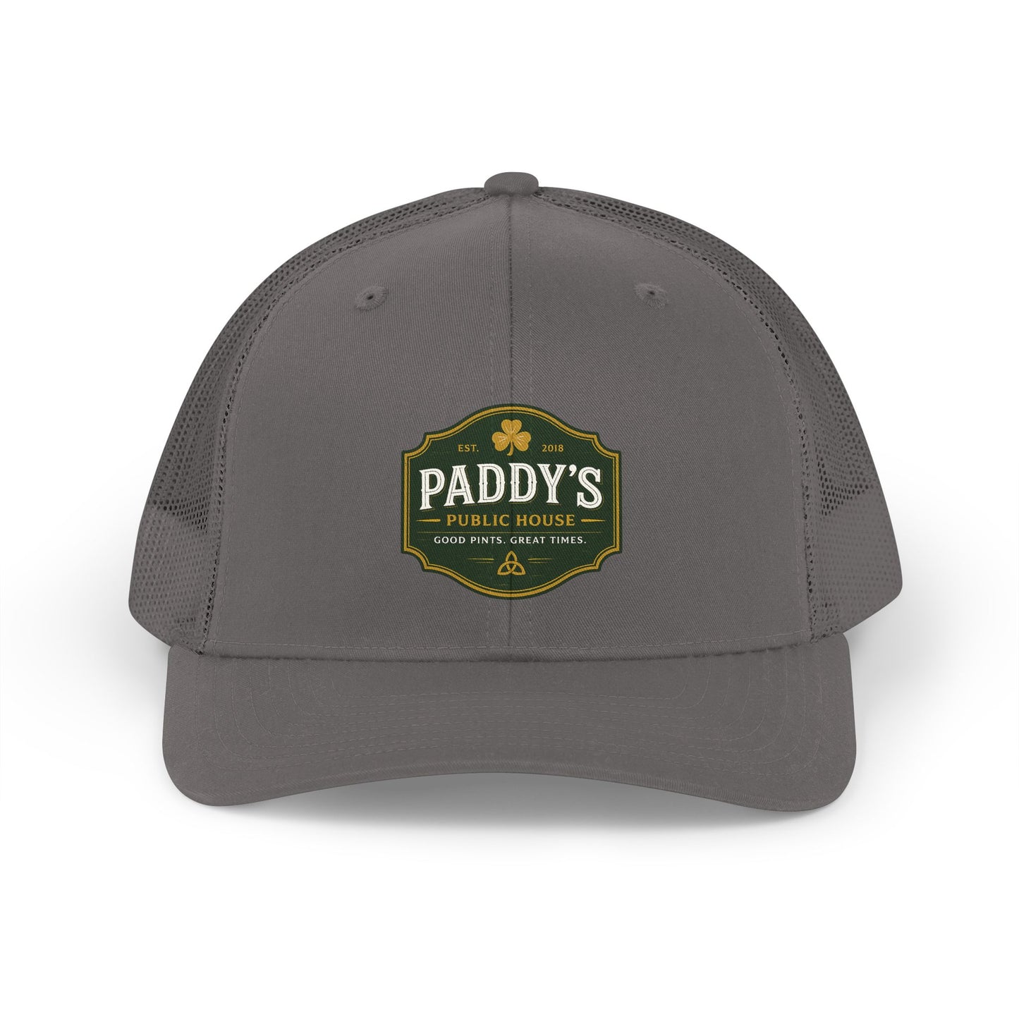 Paddy's Pub Retro Trucker Hat – Vintage Irish Pub Logo Cap