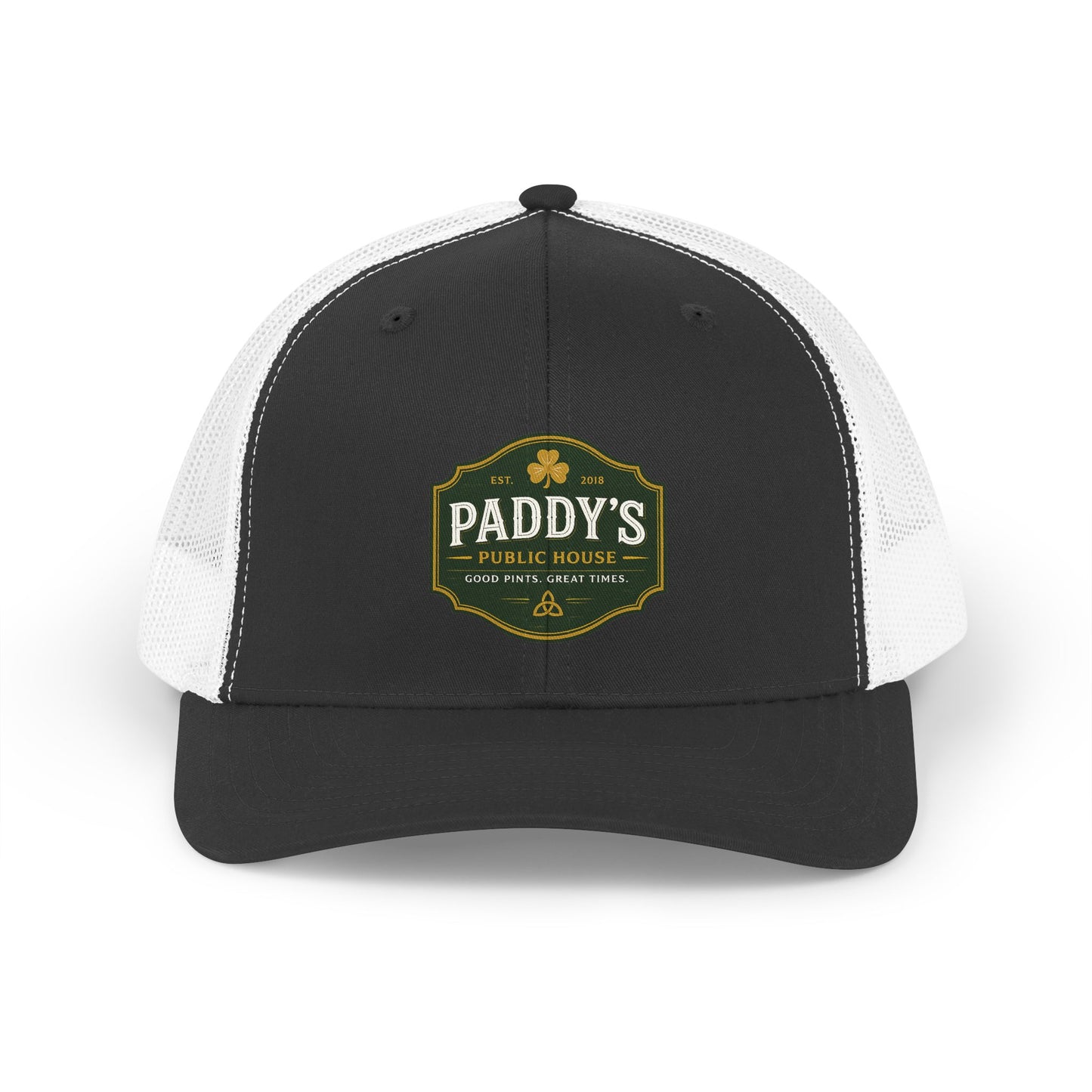 Paddy's Pub Retro Trucker Hat – Vintage Irish Pub Logo Cap