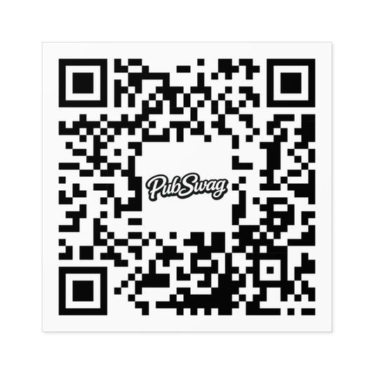 PubSwag | Indoor/Outdoor QR Code Stickers