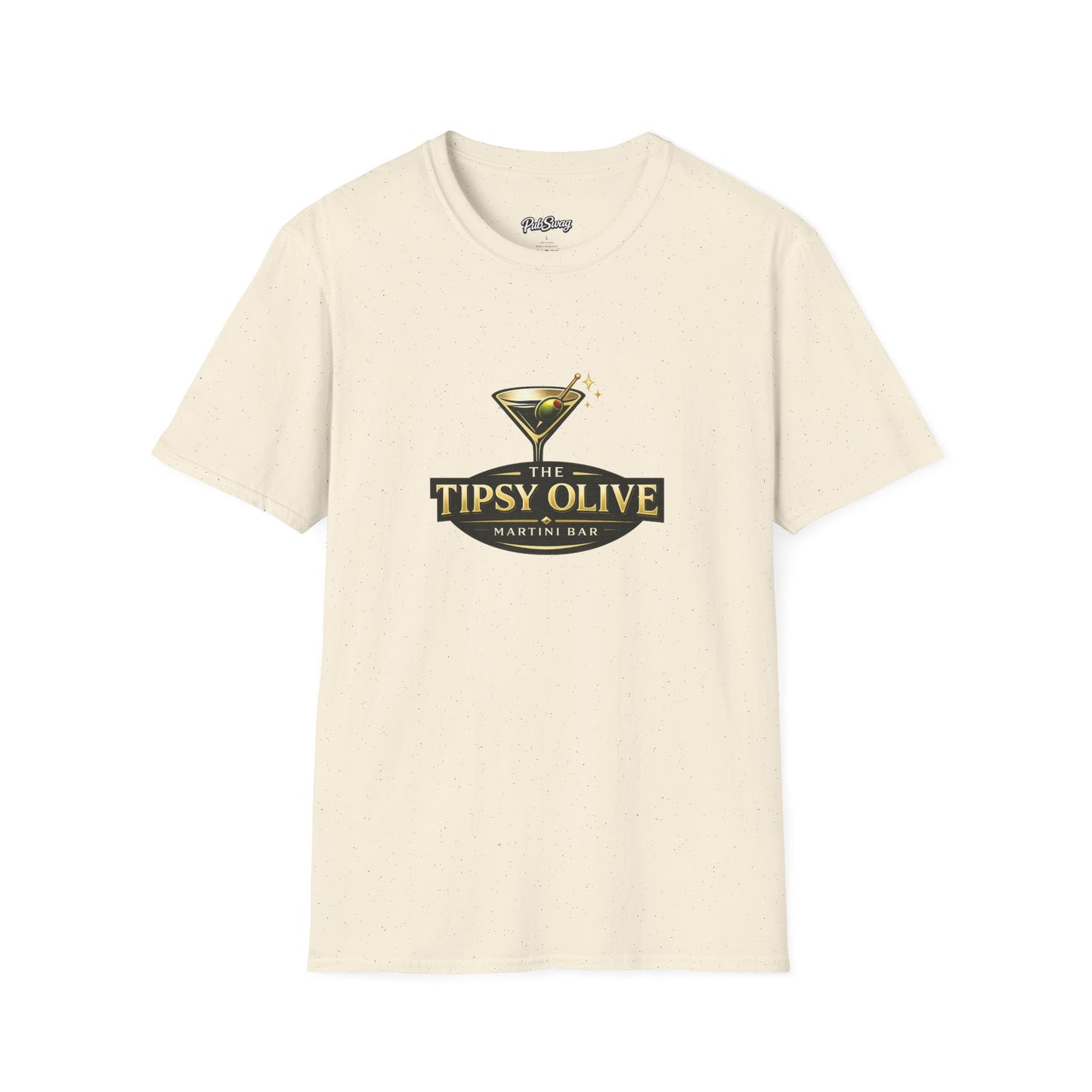 "The Tipsy Olive" Martini Bar Logo Tee