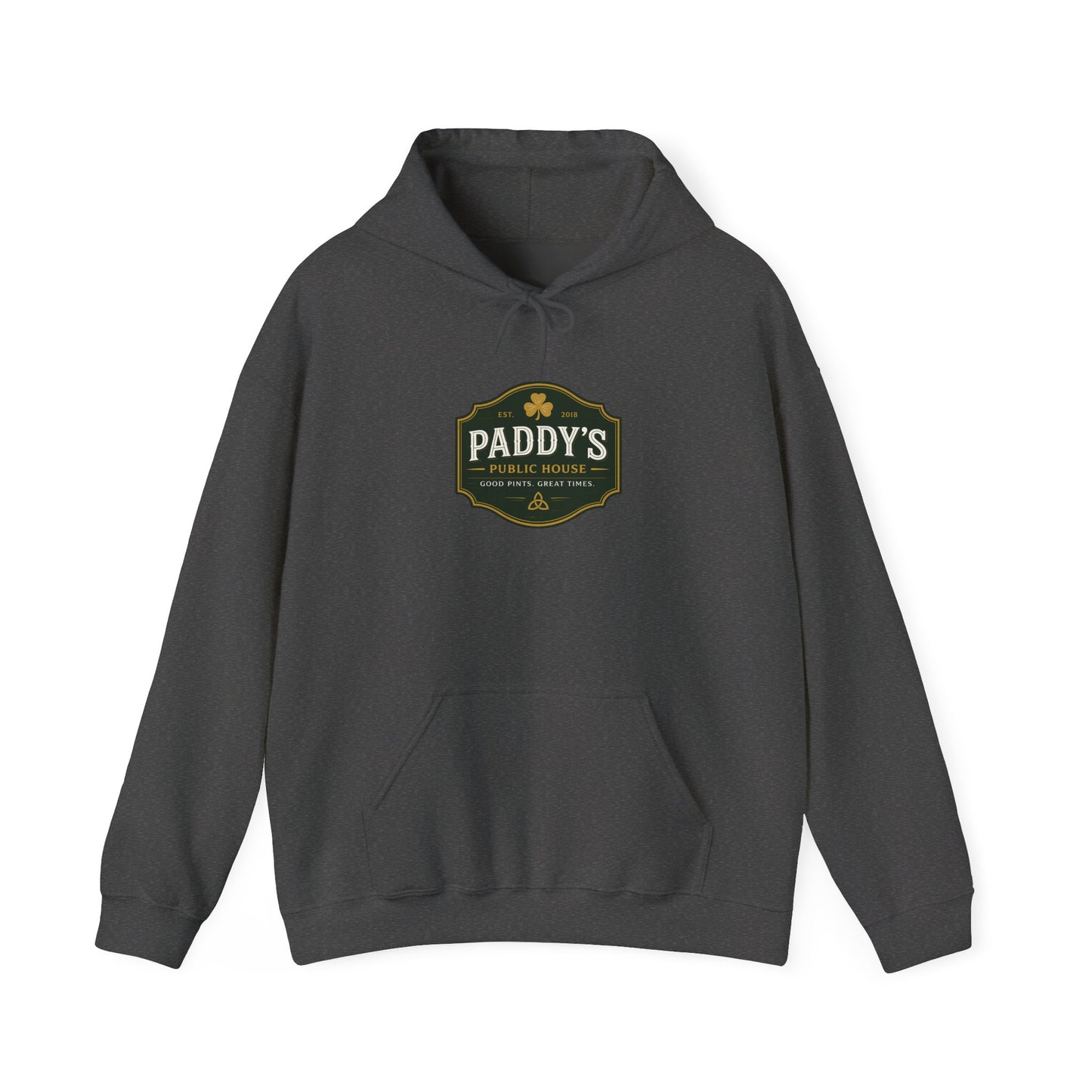 Paddy's Pub Logo Hoodie – Irish Pub St. Patrick’s Day Sweatshirt
