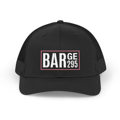 BARge 295 Retro Trucker Hat — Vintage Patch Mesh Cap