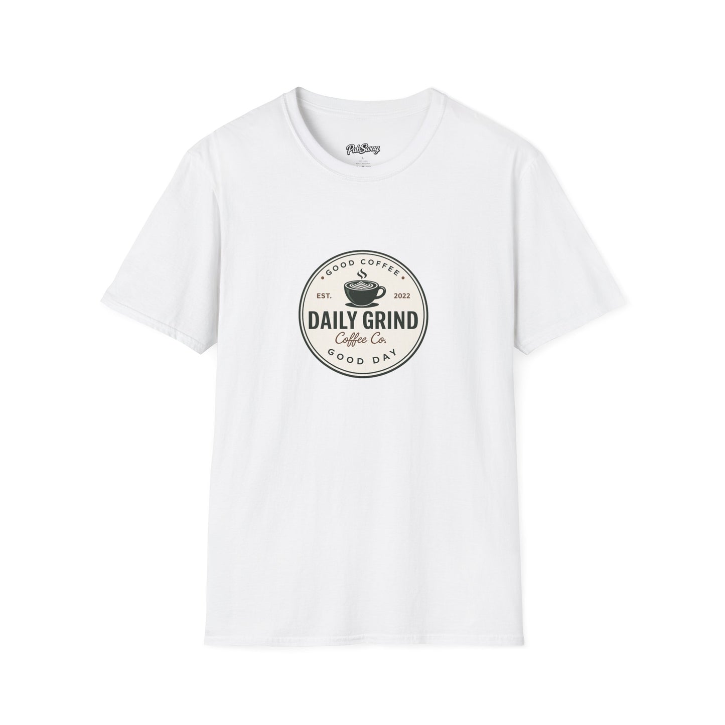 Daily Grind Coffee Co. T-Shirt – Vintage Logo Coffee Tee