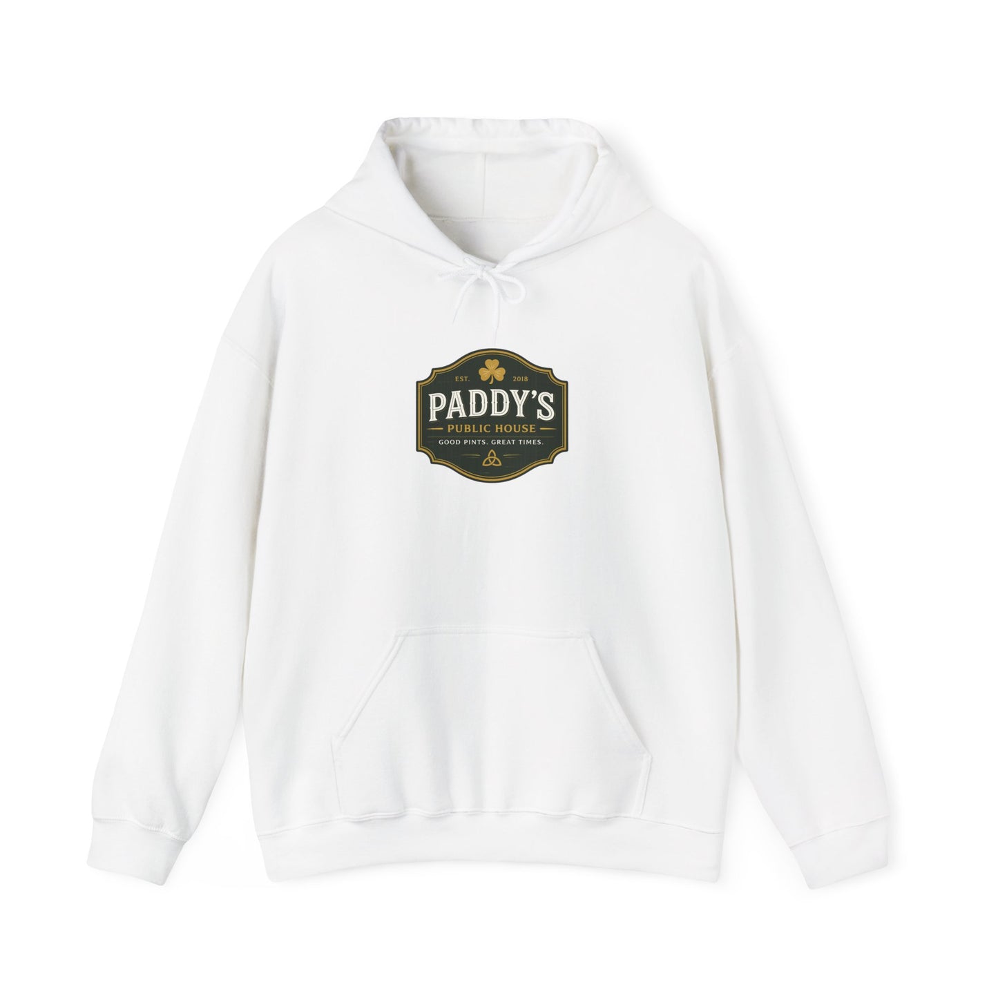 Paddy's Pub Logo Hoodie – Irish Pub St. Patrick’s Day Sweatshirt