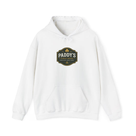 Paddy's Pub Logo Hoodie – Irish Pub St. Patrick’s Day Sweatshirt