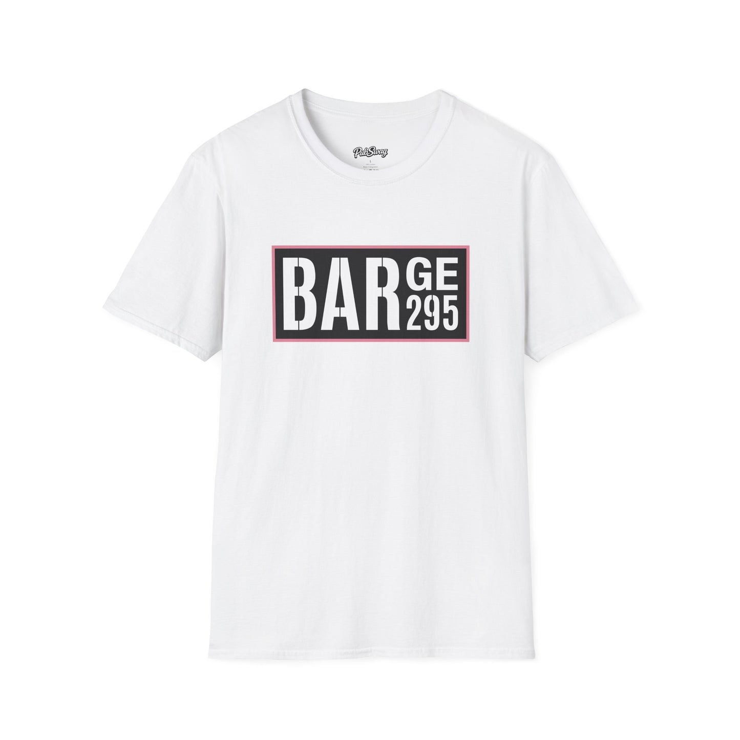 Barge 295 T-Shirt — Bold Industrial Logo Tee