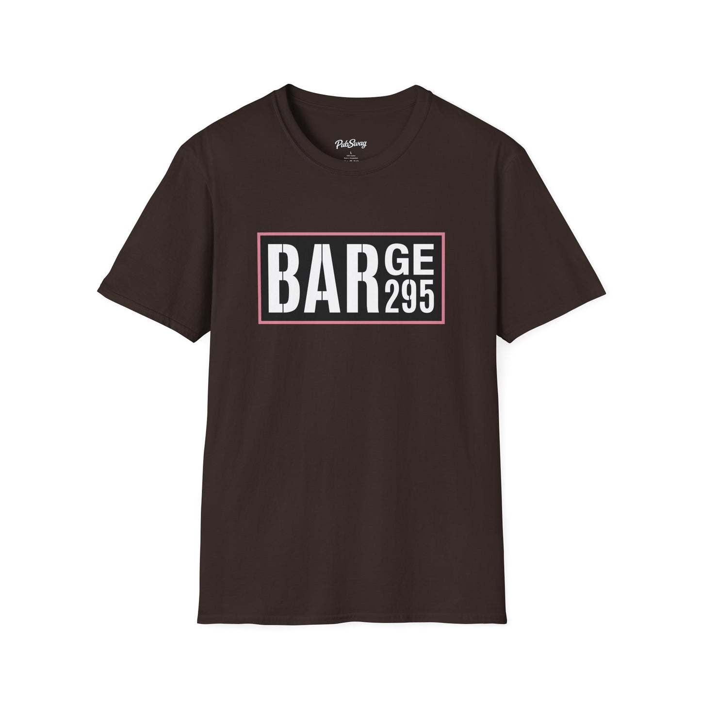 Barge 295 T-Shirt — Bold Industrial Logo Tee