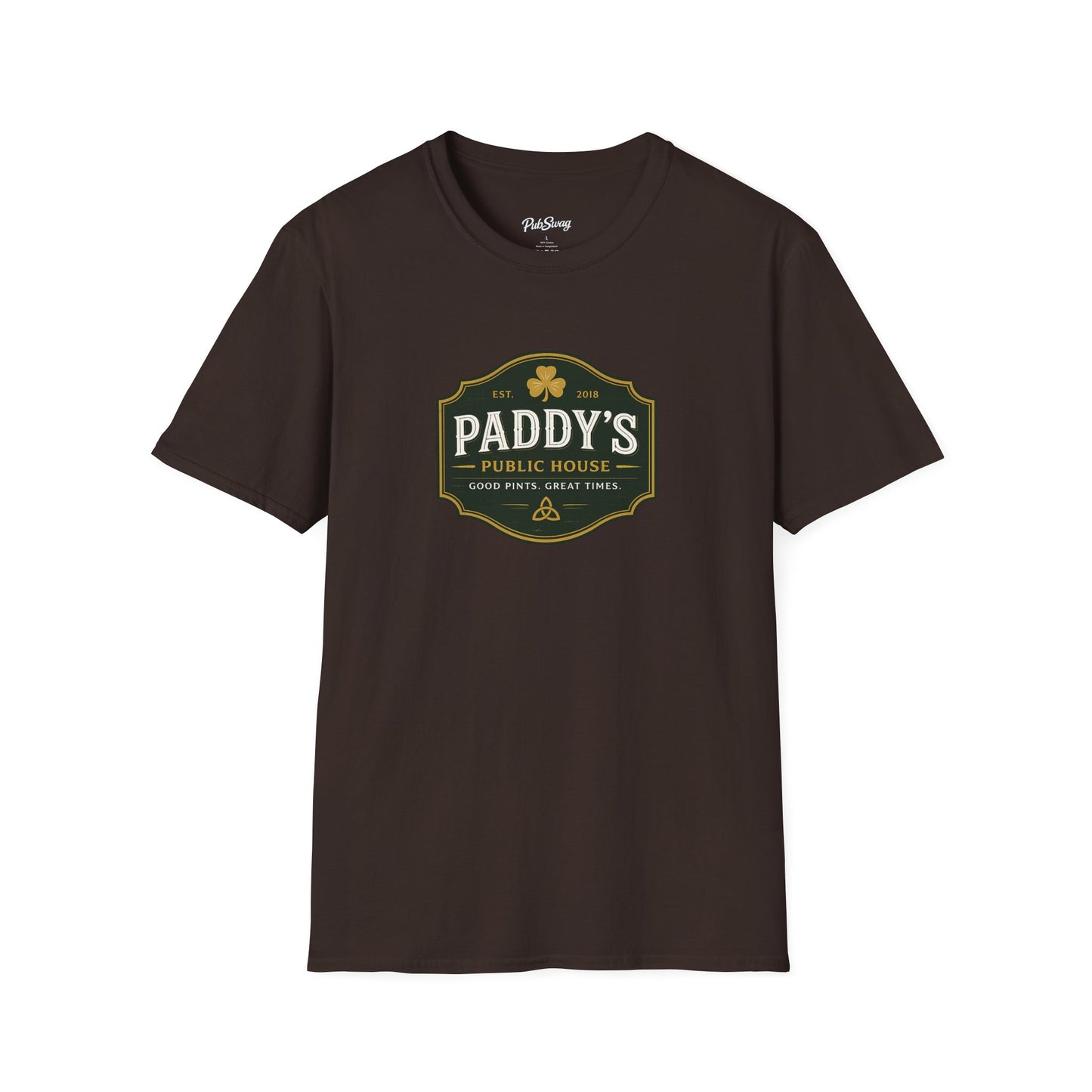 Paddy’s Public House Logo T-Shirt — St. Patrick’s Day Pub Tee