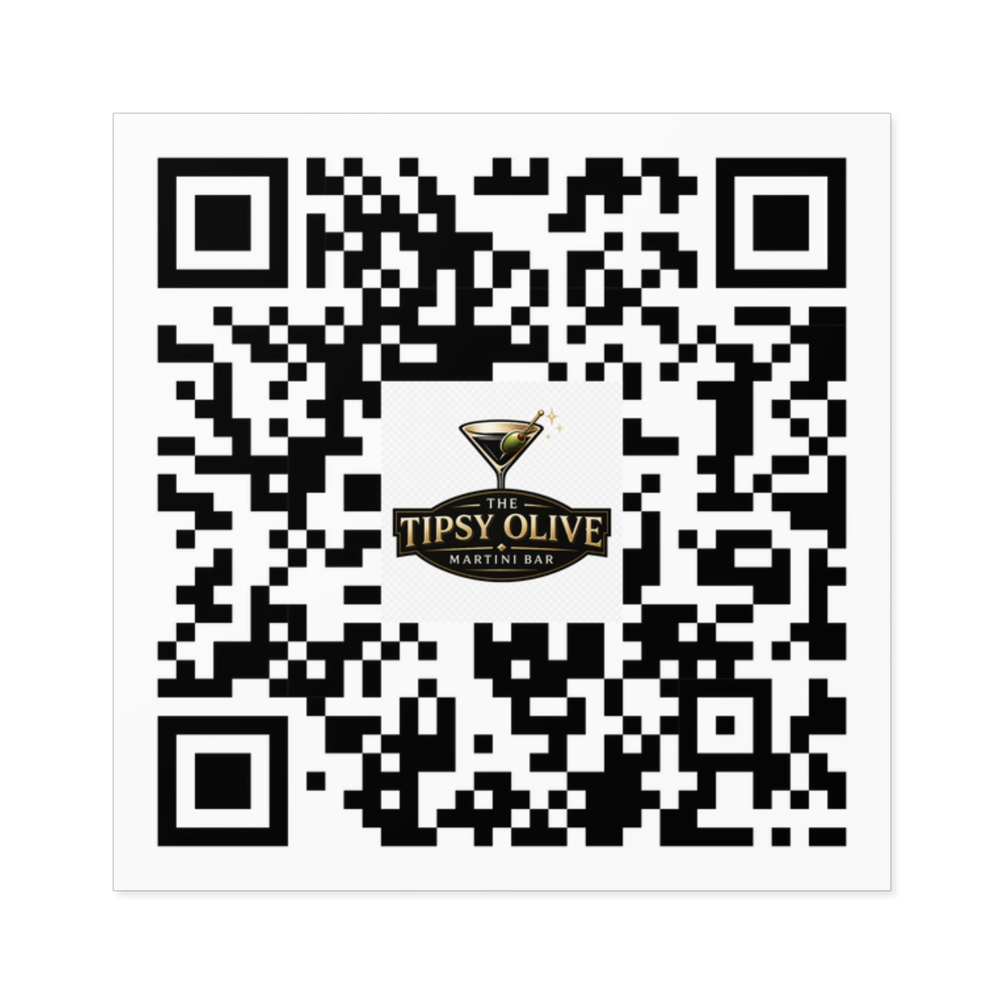 The The Tipsy Olive | Seabrook, TX | Indoor/Outdoor QR Code Stickers