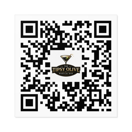 The The Tipsy Olive | Seabrook, TX | Indoor/Outdoor QR Code Stickers