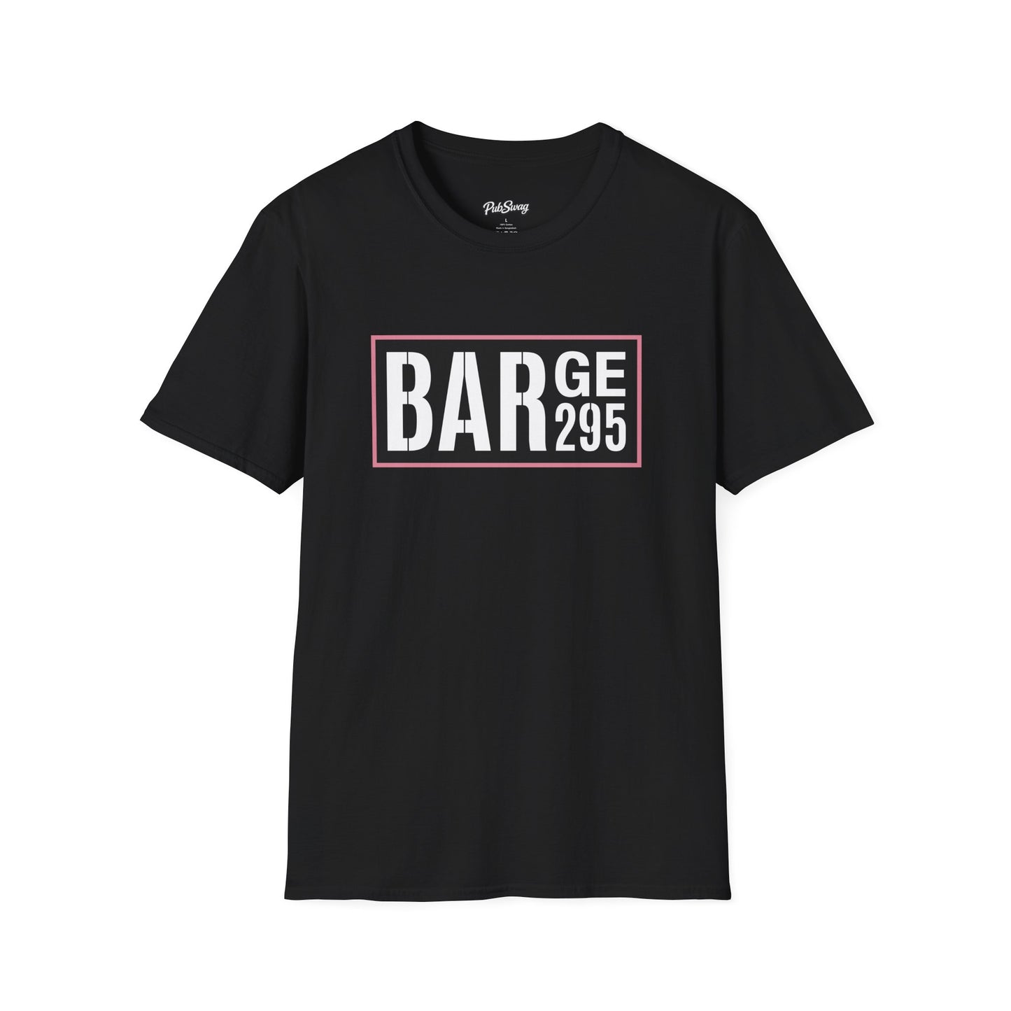 Barge 295 T-Shirt — Bold Industrial Logo Tee