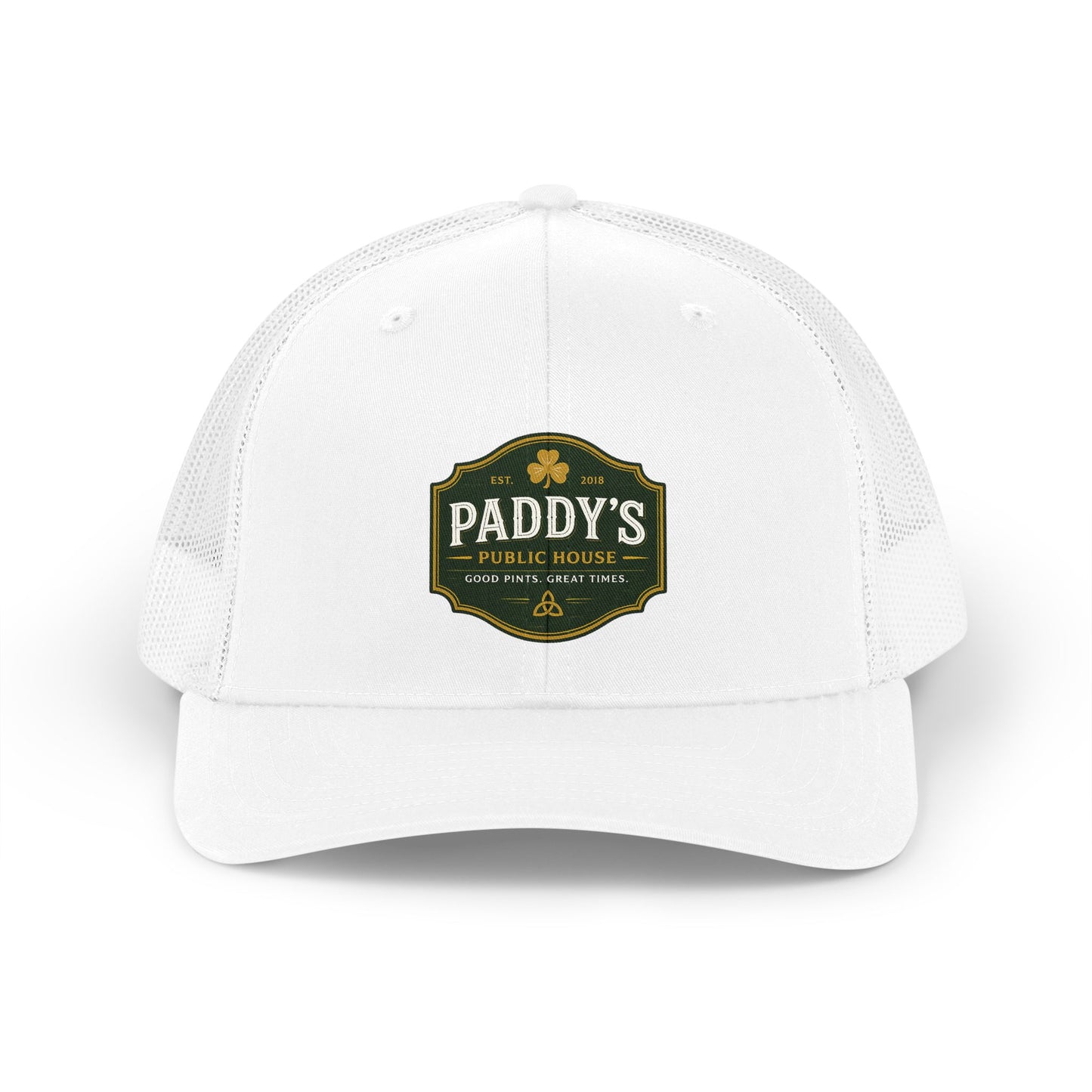Paddy's Pub Retro Trucker Hat – Vintage Irish Pub Logo Cap