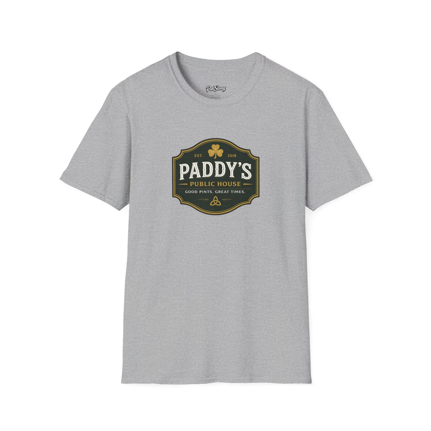 Paddy’s Public House Logo T-Shirt — St. Patrick’s Day Pub Tee