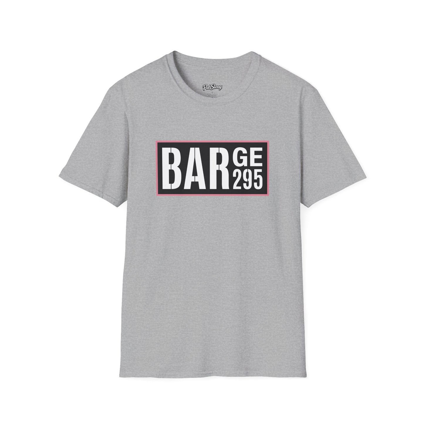 Barge 295 T-Shirt — Bold Industrial Logo Tee