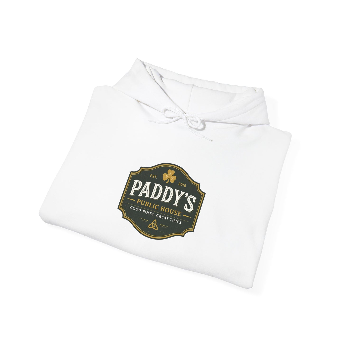 Paddy's Pub Logo Hoodie – Irish Pub St. Patrick’s Day Sweatshirt