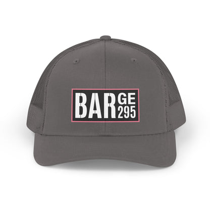 BARge 295 Retro Trucker Hat — Vintage Patch Mesh Cap
