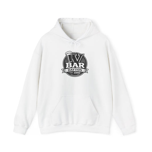 V Bar Dayton 1940 Vintage Logo Hoodie