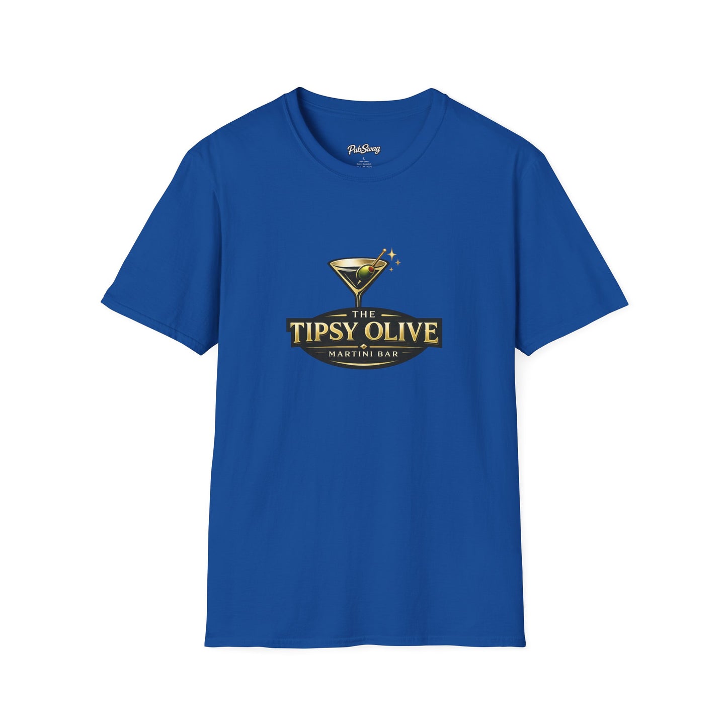 "The Tipsy Olive" Martini Bar Logo Tee