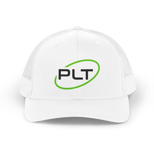 PLT White Trucker Hat