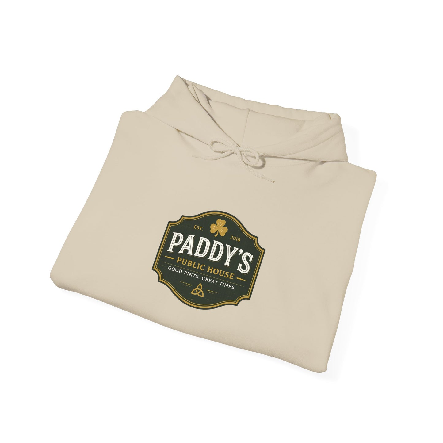 Paddy's Pub Logo Hoodie – Irish Pub St. Patrick’s Day Sweatshirt