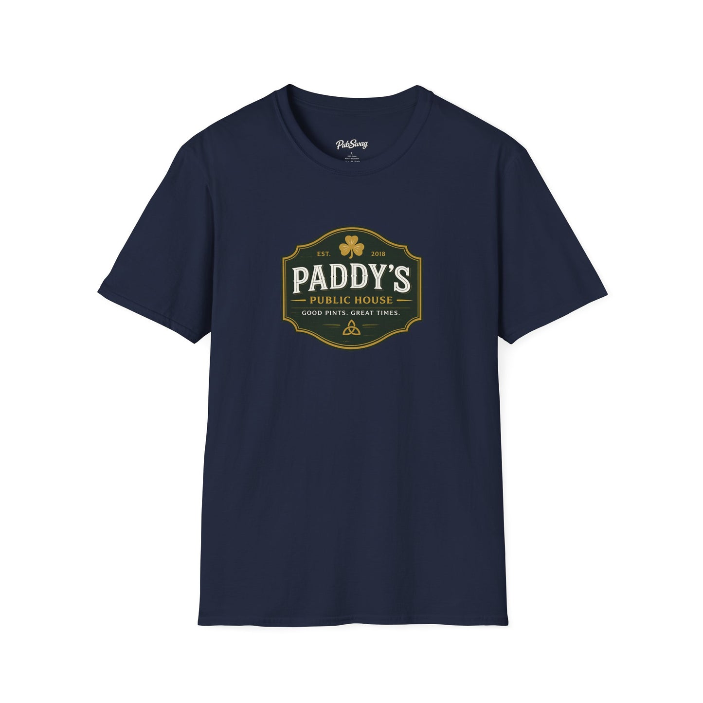 Paddy’s Public House Logo T-Shirt — St. Patrick’s Day Pub Tee