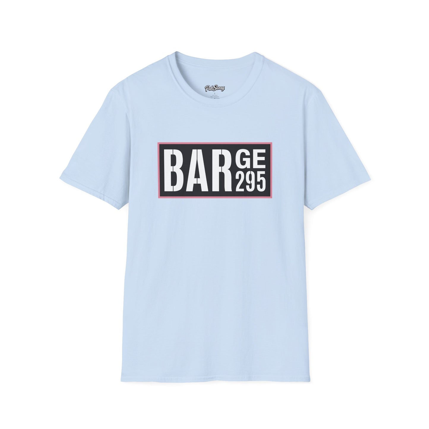 Barge 295 T-Shirt — Bold Industrial Logo Tee