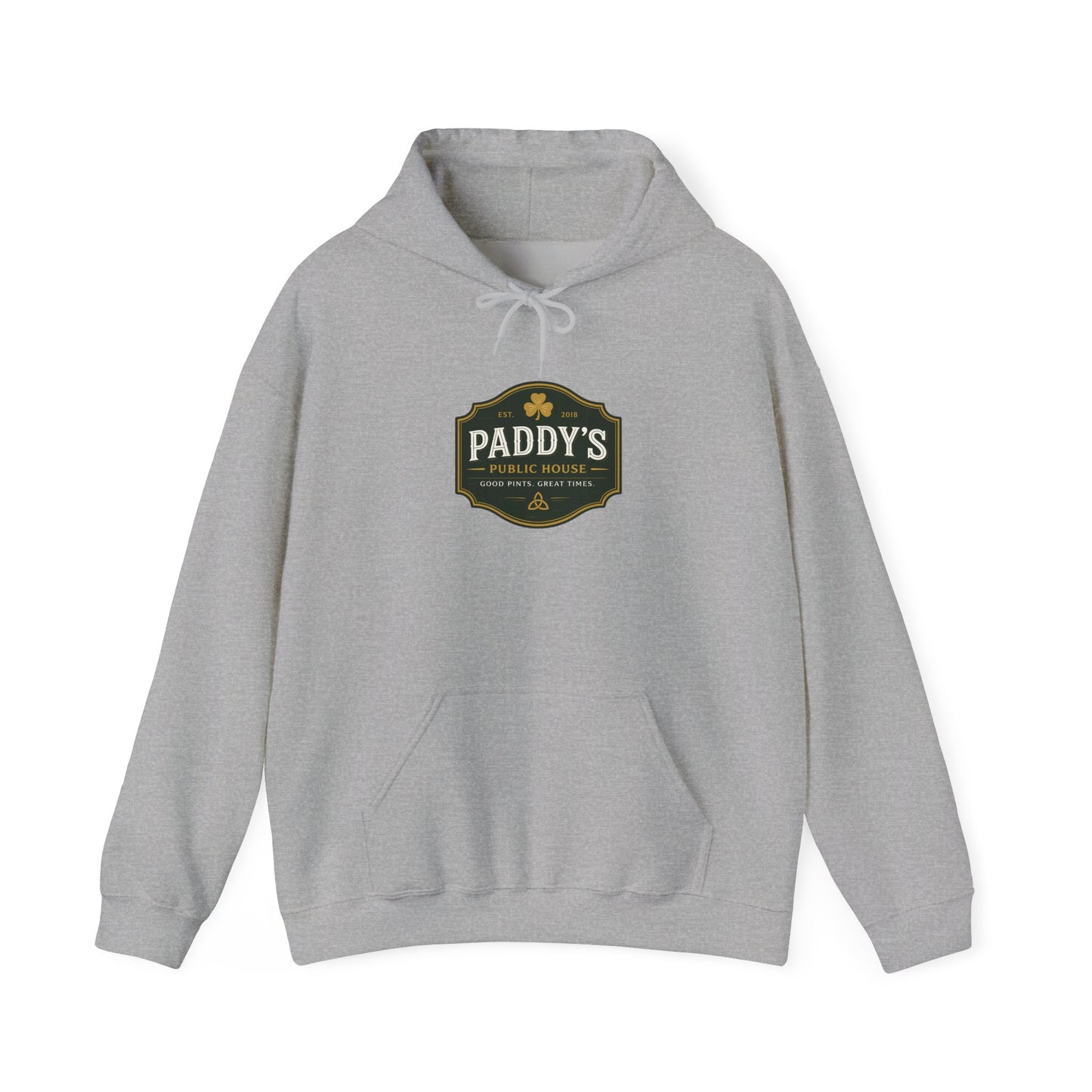 Paddy's Pub Logo Hoodie – Irish Pub St. Patrick’s Day Sweatshirt