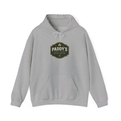 Paddy's Pub Logo Hoodie – Irish Pub St. Patrick’s Day Sweatshirt