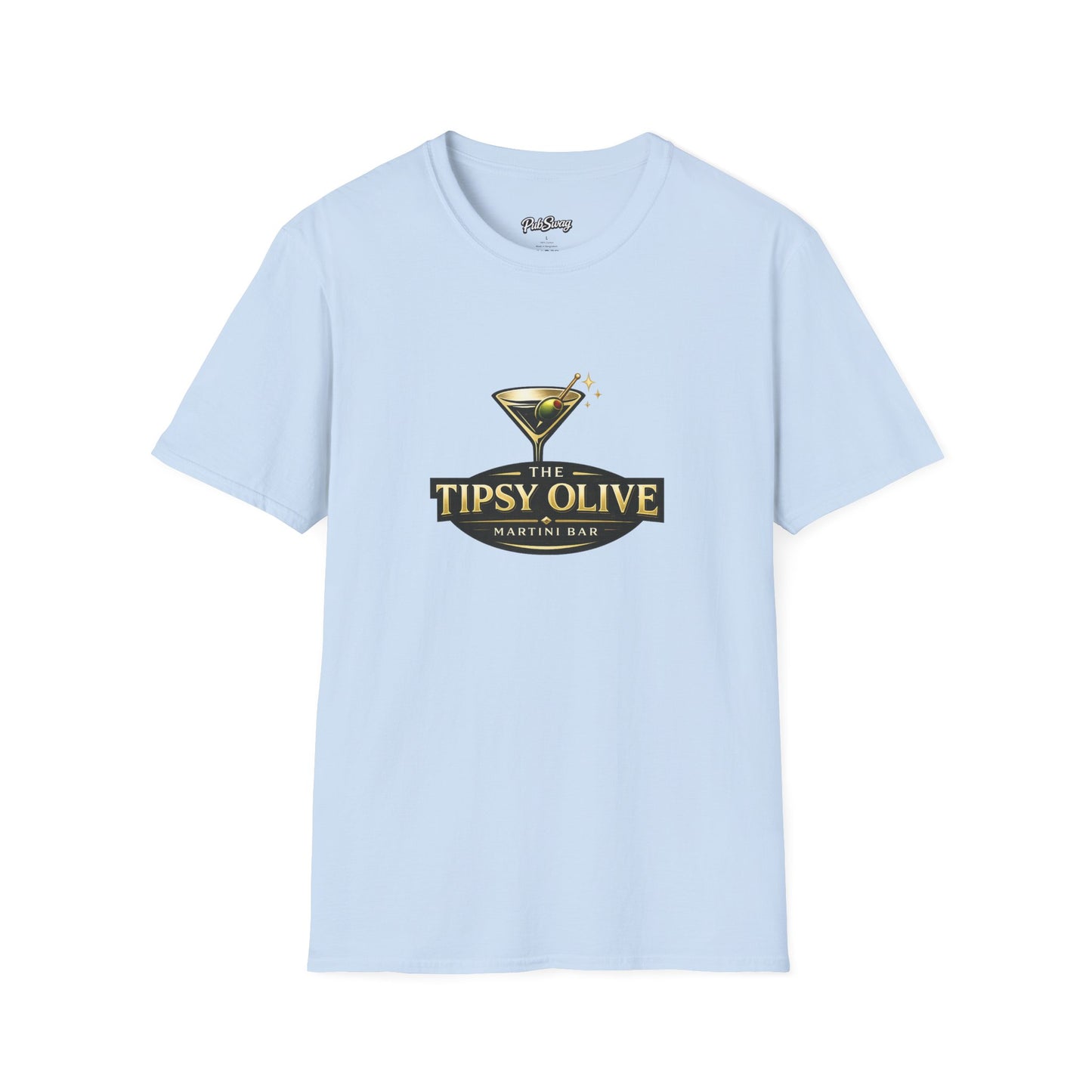 "The Tipsy Olive" Martini Bar Logo Tee