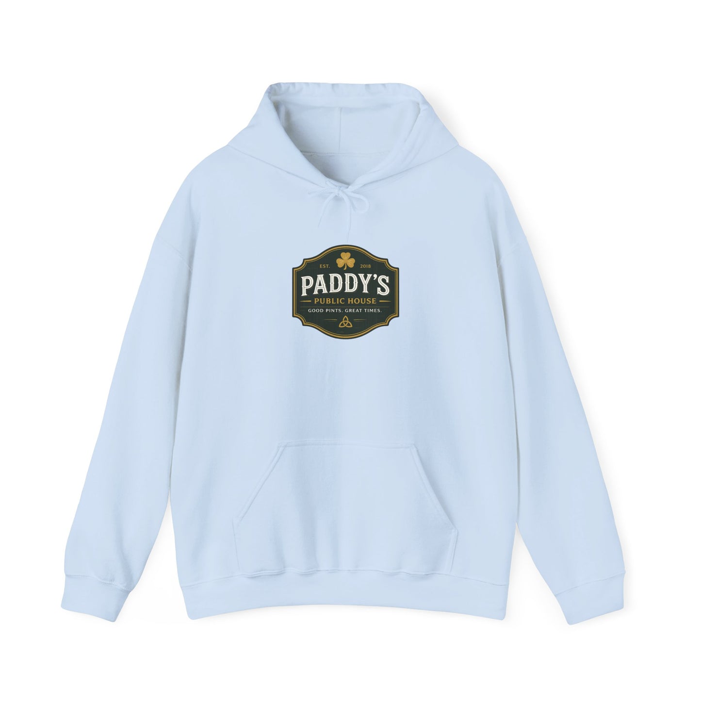 Paddy's Pub Logo Hoodie – Irish Pub St. Patrick’s Day Sweatshirt
