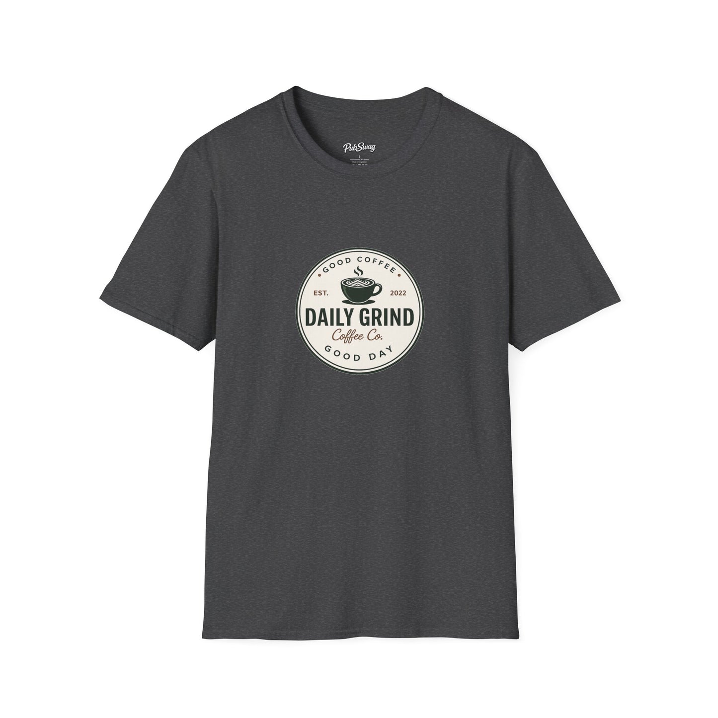 Daily Grind Coffee Co. T-Shirt – Vintage Logo Coffee Tee