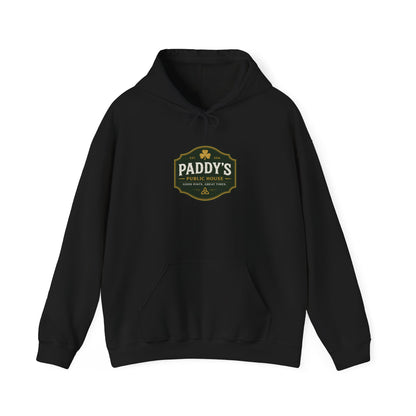 Paddy's Pub Logo Hoodie – Irish Pub St. Patrick’s Day Sweatshirt
