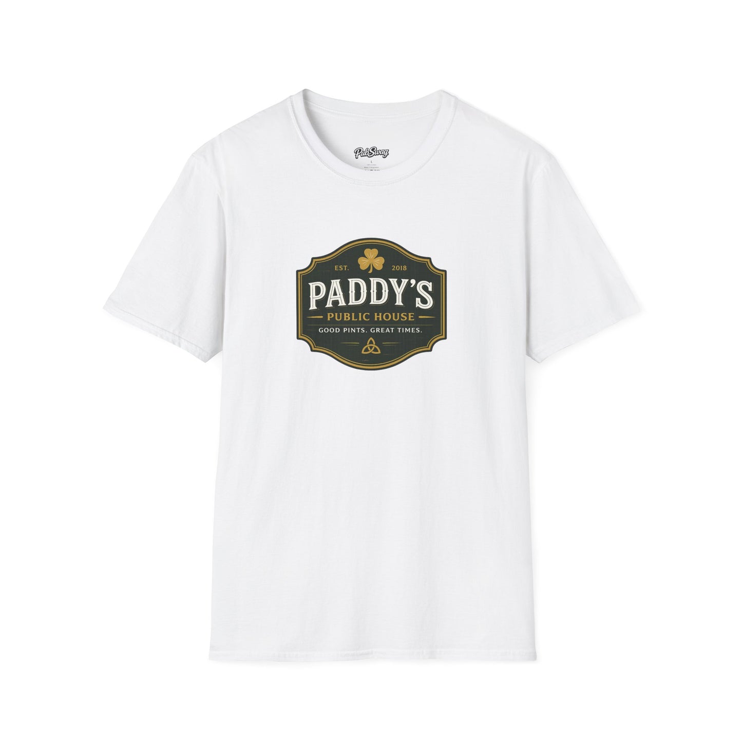 Paddy’s Public House Logo T-Shirt — St. Patrick’s Day Pub Tee