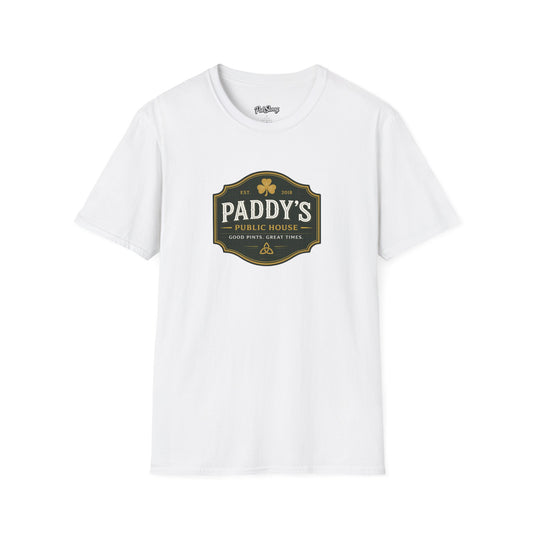 Paddy’s Public House Logo T-Shirt — St. Patrick’s Day Pub Tee