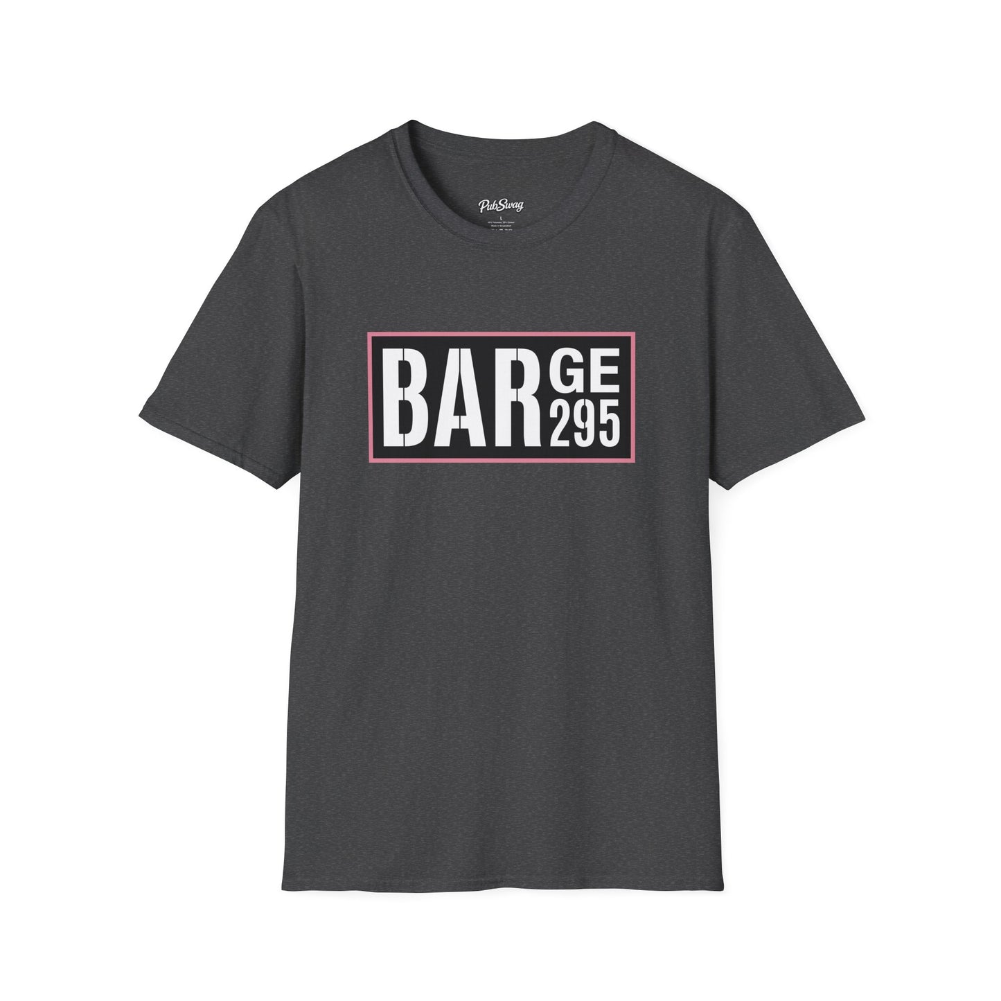 Barge 295 T-Shirt — Bold Industrial Logo Tee