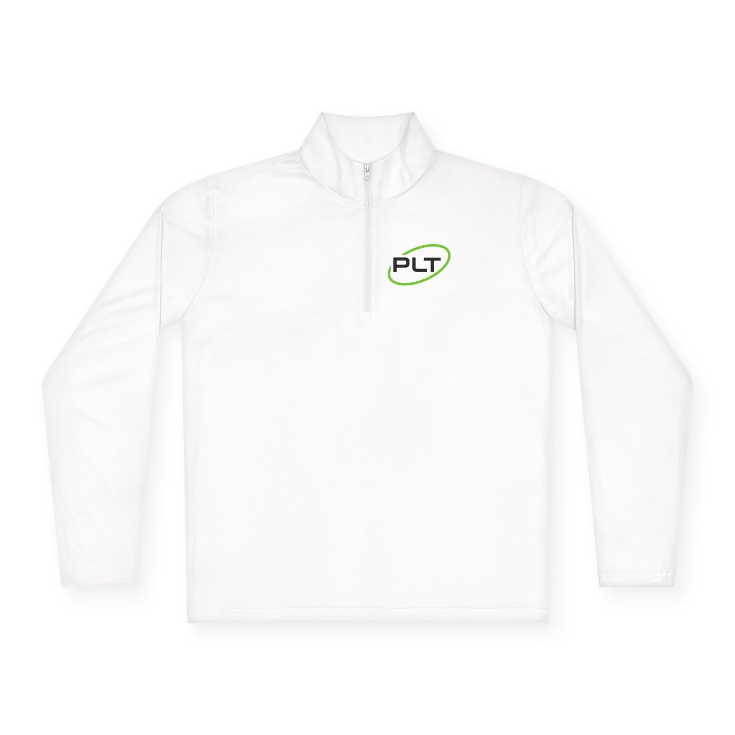 PLT | Quarter-Zip White Pullover