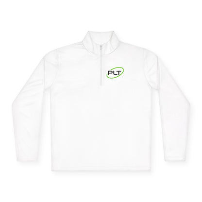 PLT | Quarter-Zip White Pullover