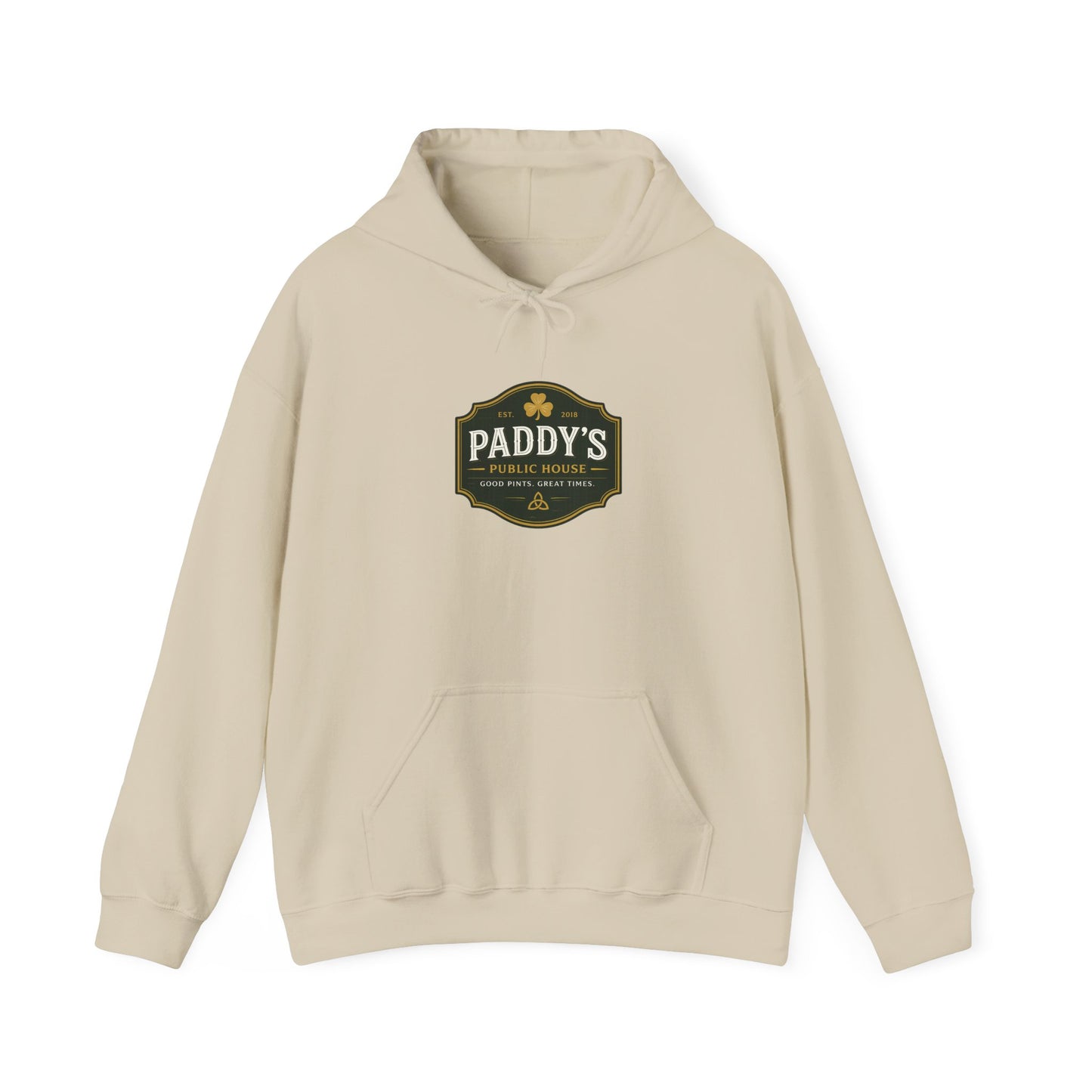 Paddy's Pub Logo Hoodie – Irish Pub St. Patrick’s Day Sweatshirt